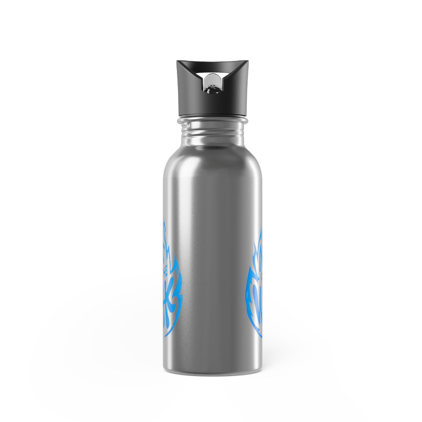 Stainless Steel Water Bottle With Straw, 20oz Printify by The Night Shift Automotive Apparel