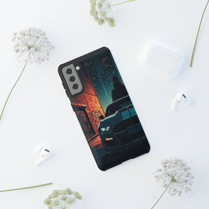 Ford Mustang Shelby GT350 Street Life-Dual Layer Ultra Tough Phone Case Printify by The Night Shift Automotive Apparel
