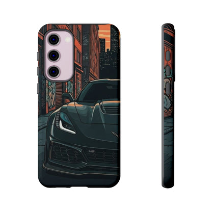 Chevy Corvette C7 Street Life-Dual Layer Ultra Tough Phone Case Printify by The Night Shift Automotive Apparel