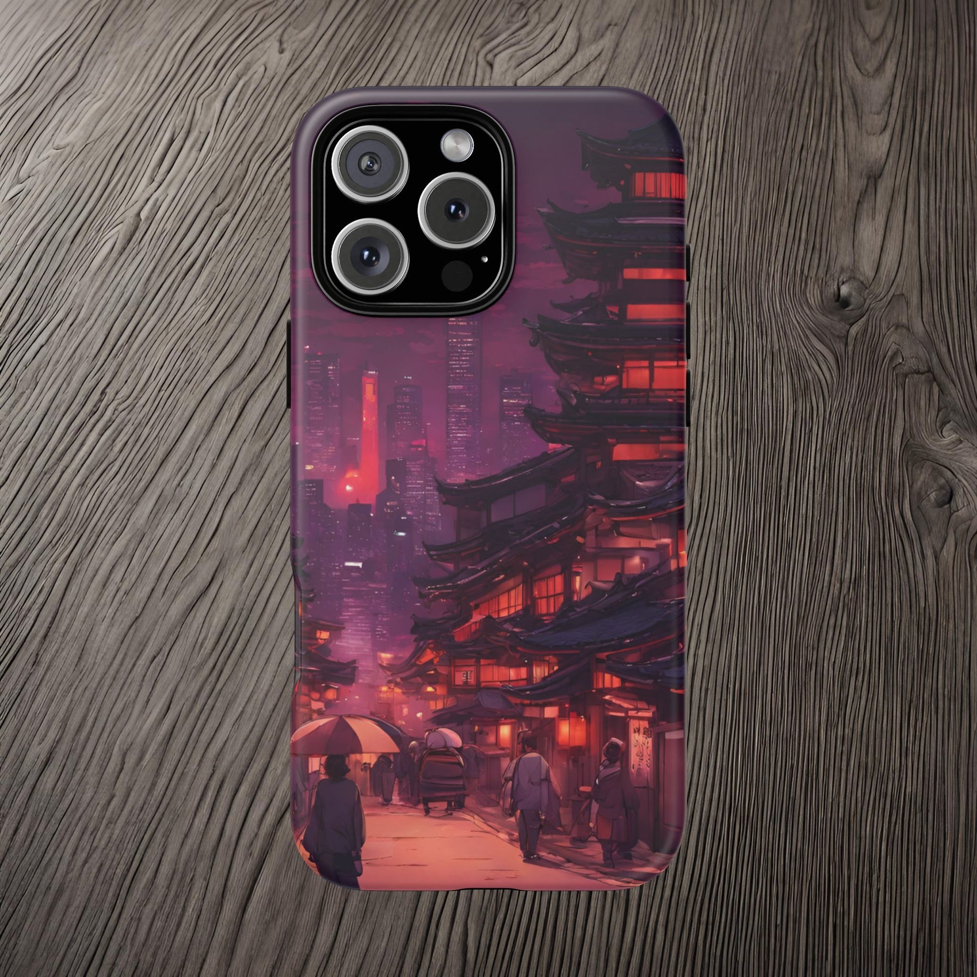 Traditional Japanese Village Countryside-Dual Layer Ultra Tough Phone Case Printify by The Night Shift Automotive Apparel