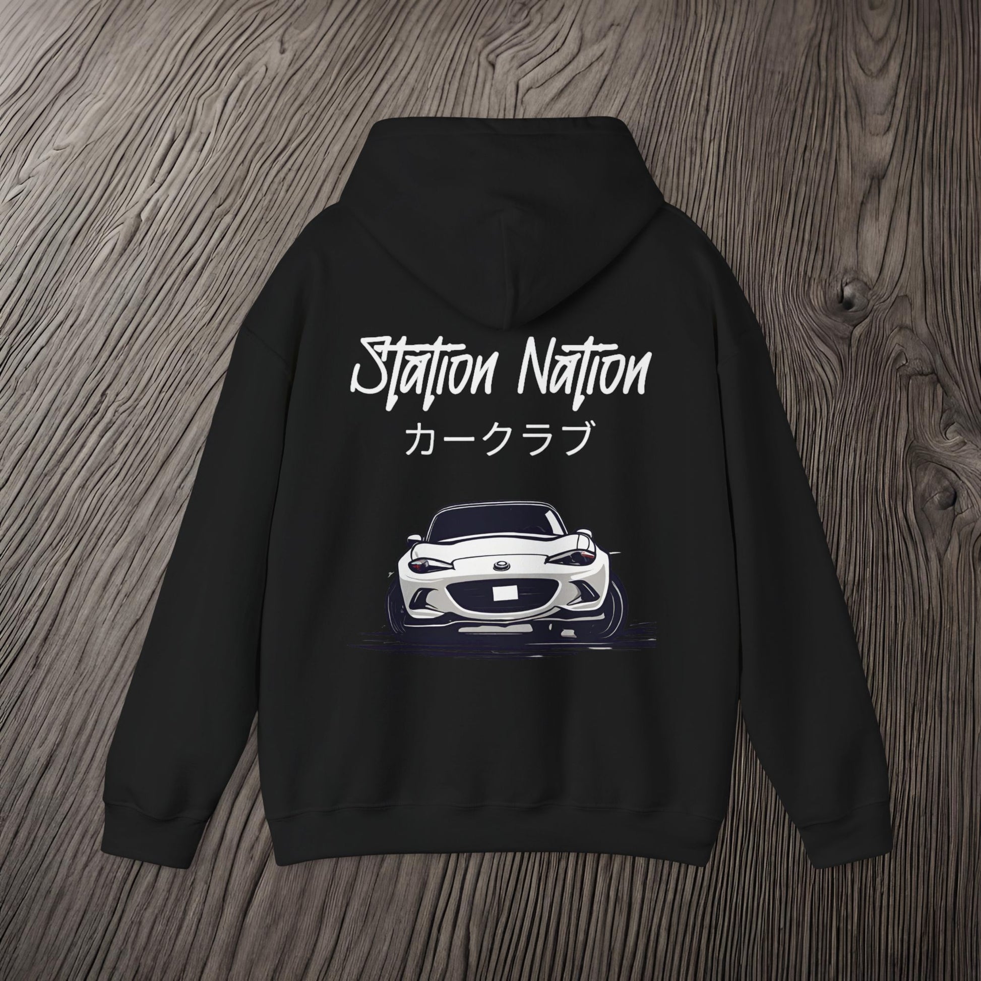 Station Nation-Ultra Soft, Premium Hoodie Printify by The Night Shift Automotive Apparel