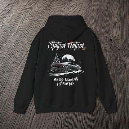 🎁 Christmas Limited Edition Station Nation-Ultra Soft, Premium Hoodie Printify by The Night Shift Automotive Apparel