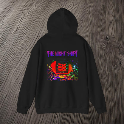 VR38DETT Synthwave-Premium, Ultra Soft Unisex Hoodie Printify by The Night Shift Automotive Apparel
