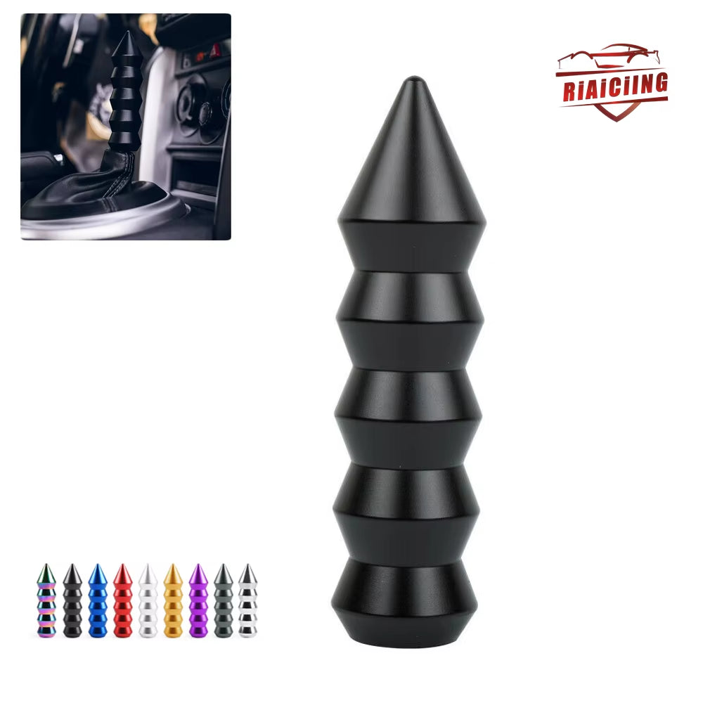 Knurled Spiked Aluminum Universal Shift Knob The Night Shift Performance Street Gear by The Night Shift Automotive Apparel