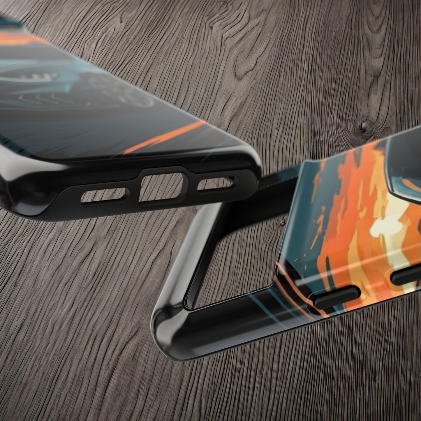 Hyundai Sonata-Sunset Drive-Dual Layer Ultra Tough Phone Case Printify by The Night Shift Automotive Apparel