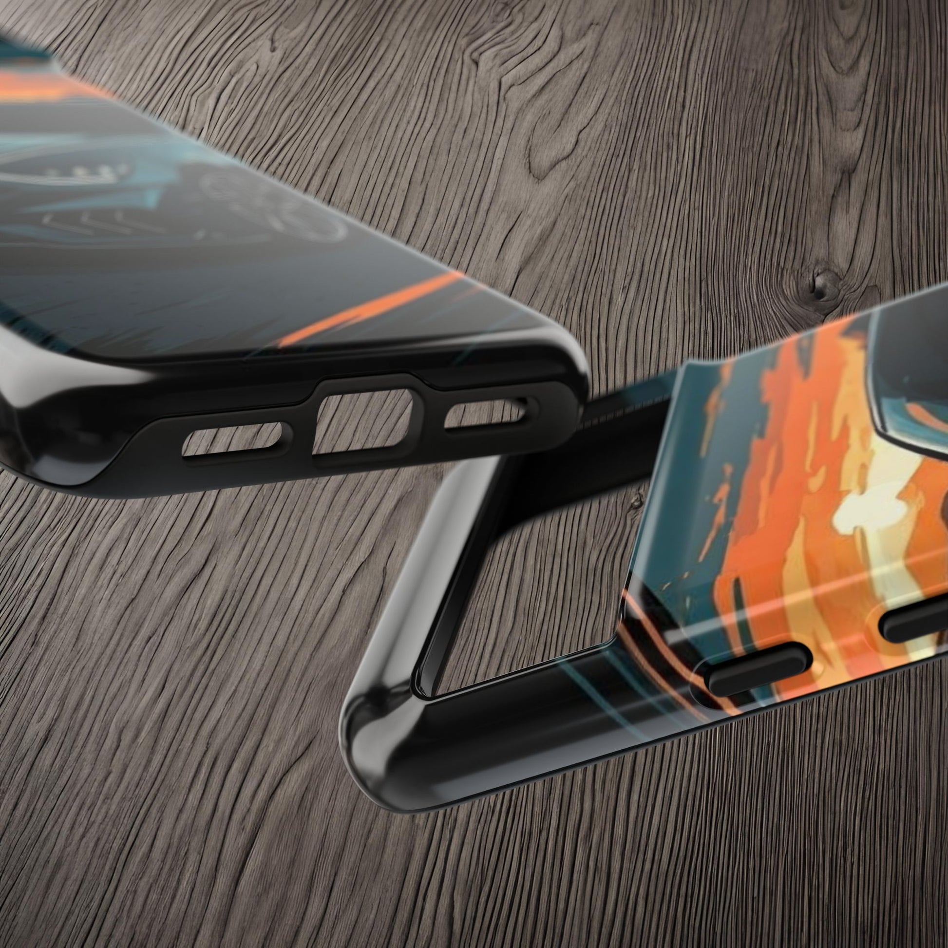 Hyundai Sonata-Sunset Drive-Dual Layer Ultra Tough Phone Case Printify by The Night Shift Automotive Apparel