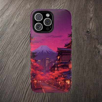 Traditional Japanese Village Countryside-Dual Layer Ultra Tough Phone Case Printify by The Night Shift Automotive Apparel