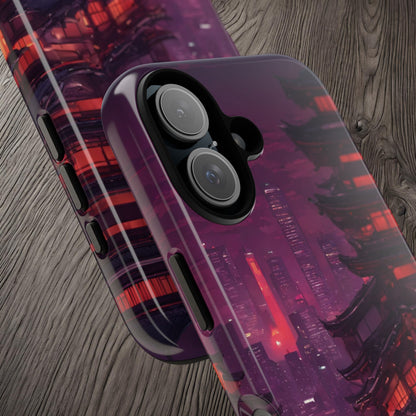 Traditional Japanese Village Countryside-Dual Layer Ultra Tough Phone Case Printify by The Night Shift Automotive Apparel