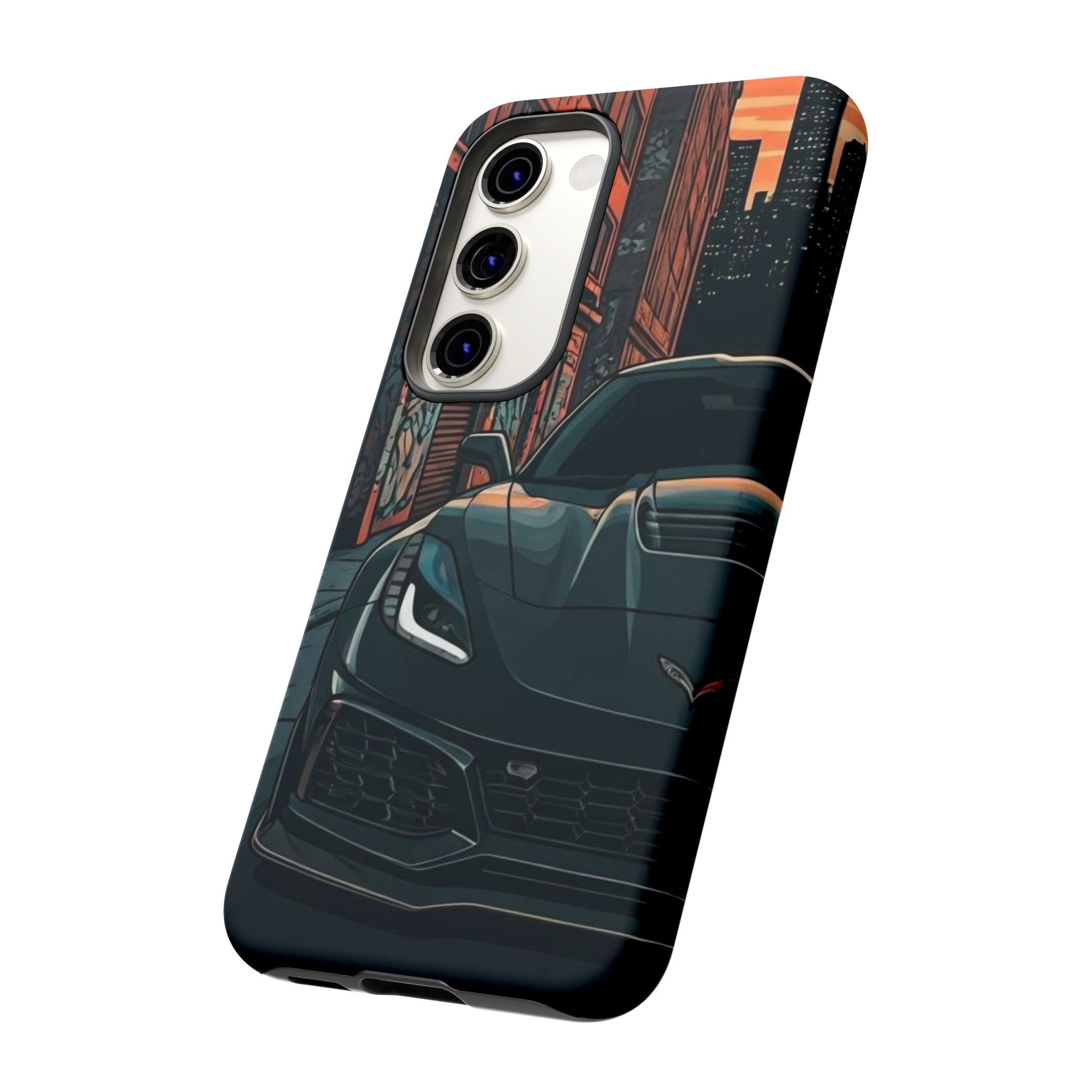 Chevy Corvette C7 Street Life-Dual Layer Ultra Tough Phone Case Printify by The Night Shift Automotive Apparel