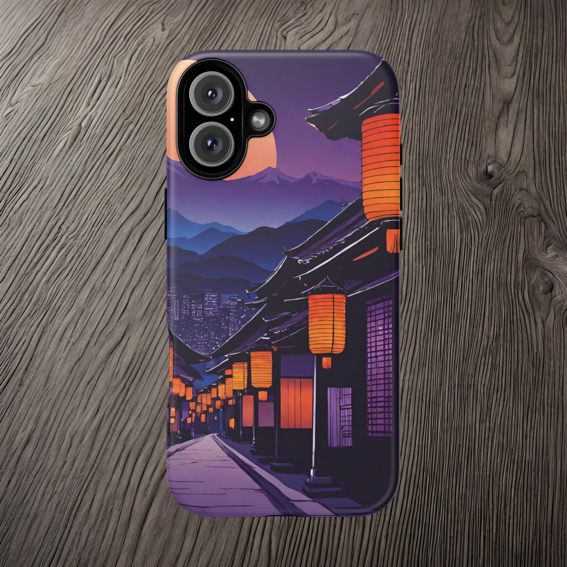 Traditional Japanese Village Countryside-Dual Layer Ultra Tough Phone Case Printify by The Night Shift Automotive Apparel