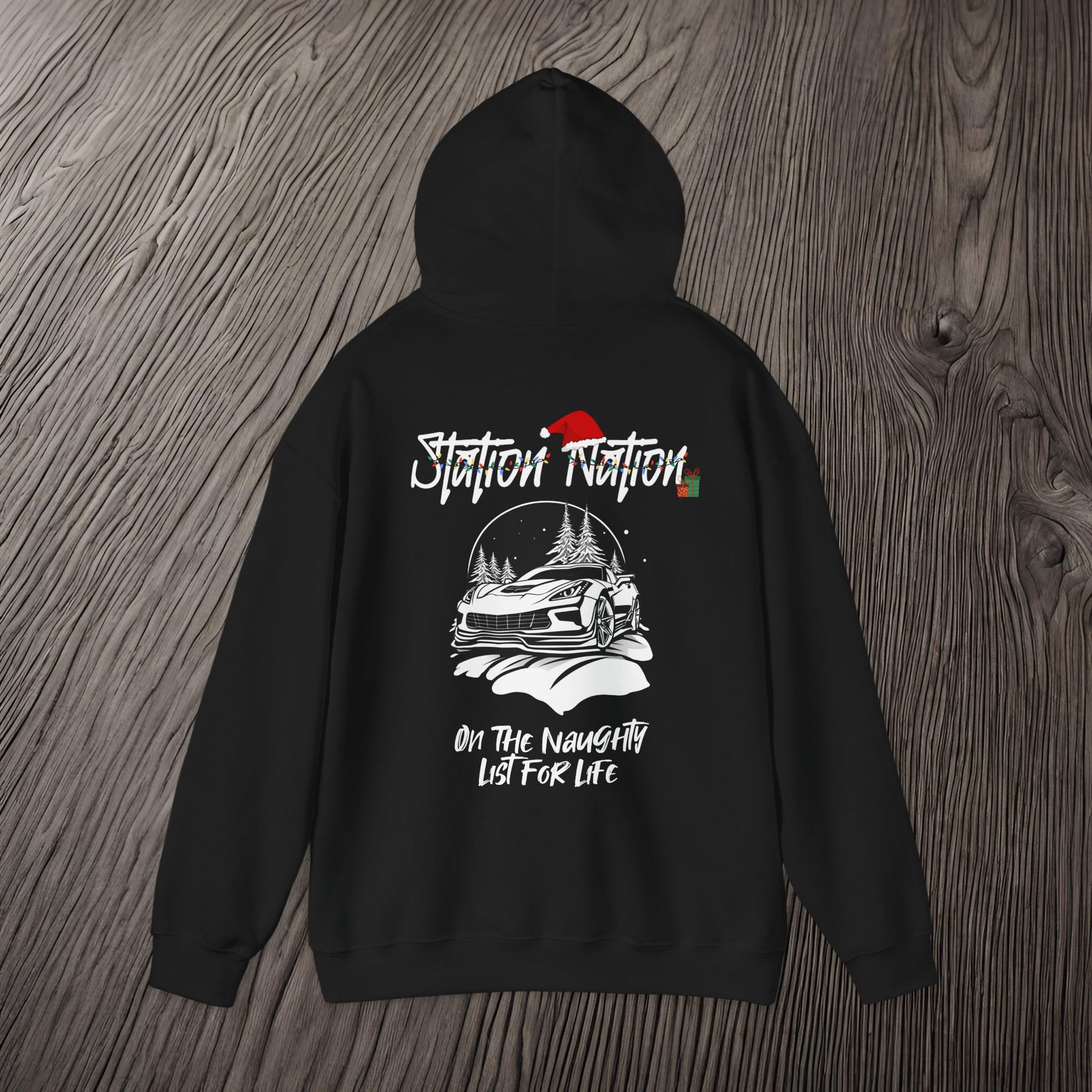 🎁 Christmas Limited Edition Station Nation-Ultra Soft, Premium Hoodie Printify by The Night Shift Automotive Apparel