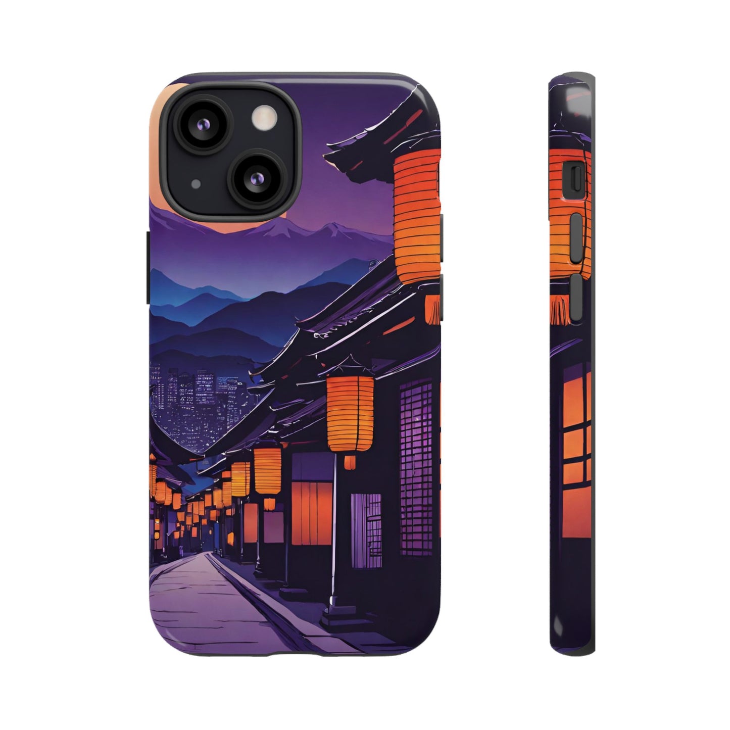 Traditional Japanese Village Countryside-Dual Layer Ultra Tough Phone Case Printify by The Night Shift Automotive Apparel