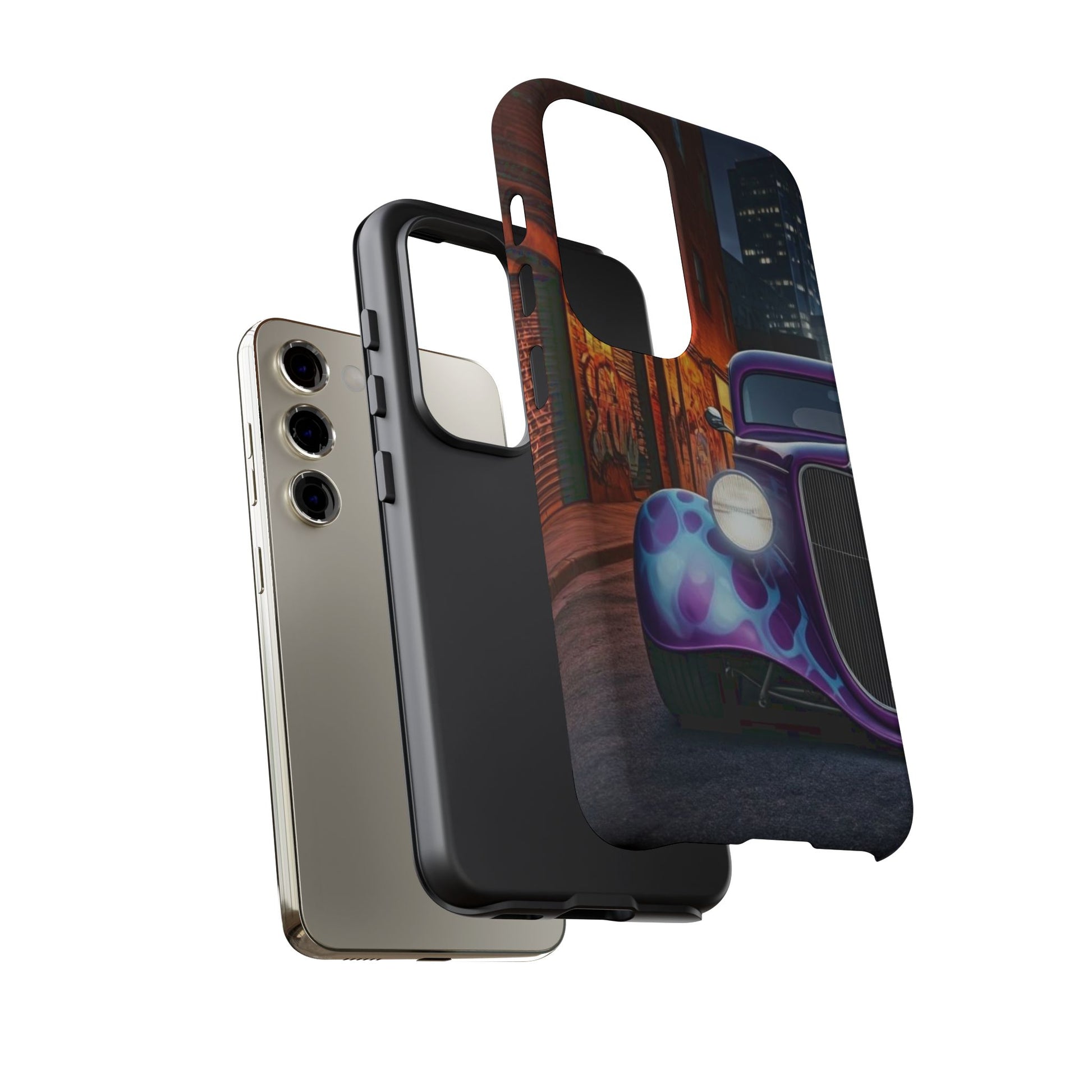 1934 Ford Street Life-Dual Layer Ultra Tough Phone Case Printify by The Night Shift Automotive Apparel
