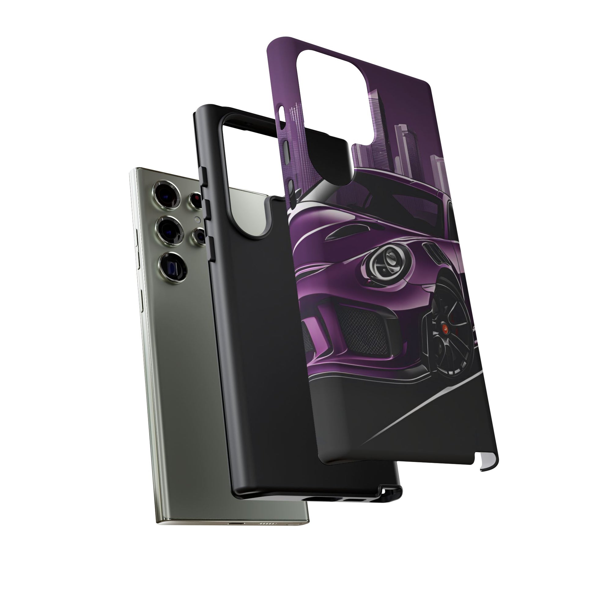 Porsche 911 GT3 RS-Dual Layer Ultra Tough Phone Case Printify by The Night Shift Automotive Apparel
