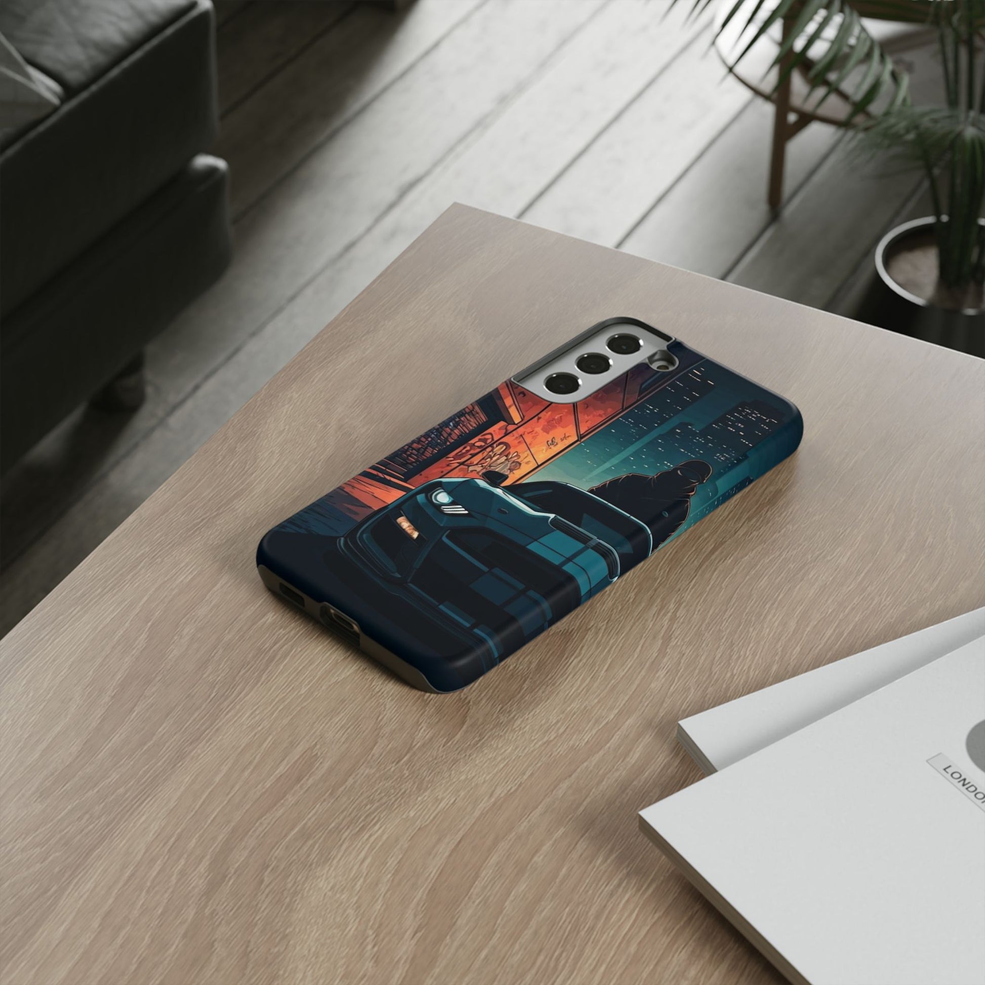 Ford Mustang Shelby GT350 Street Life-Dual Layer Ultra Tough Phone Case Samsung Galaxy S22 Plus Matte Printify by The Night Shift Automotive Apparel