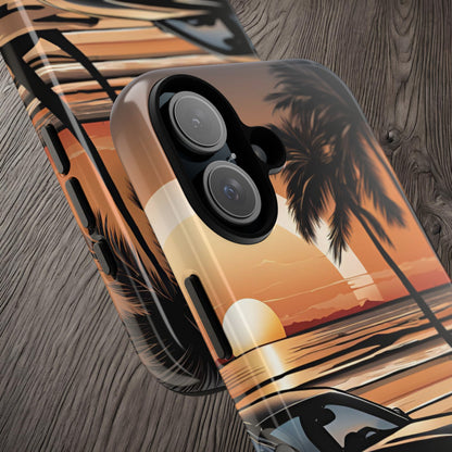 BMW Sunset On The Beach-Dual Layer Ultra Tough Phone Case Printify by The Night Shift Automotive Apparel