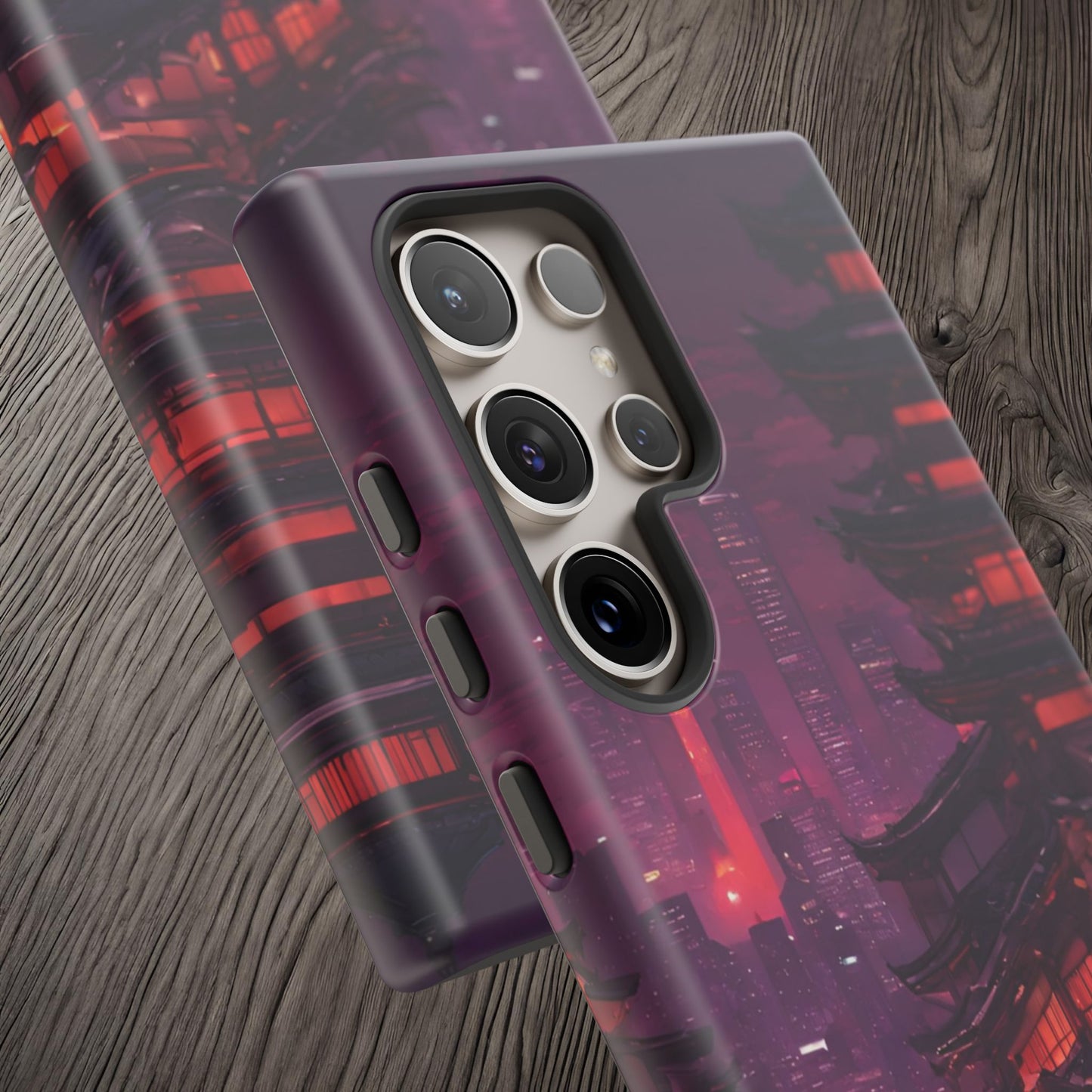 Traditional Japanese Village Countryside-Dual Layer Ultra Tough Phone Case Printify by The Night Shift Automotive Apparel