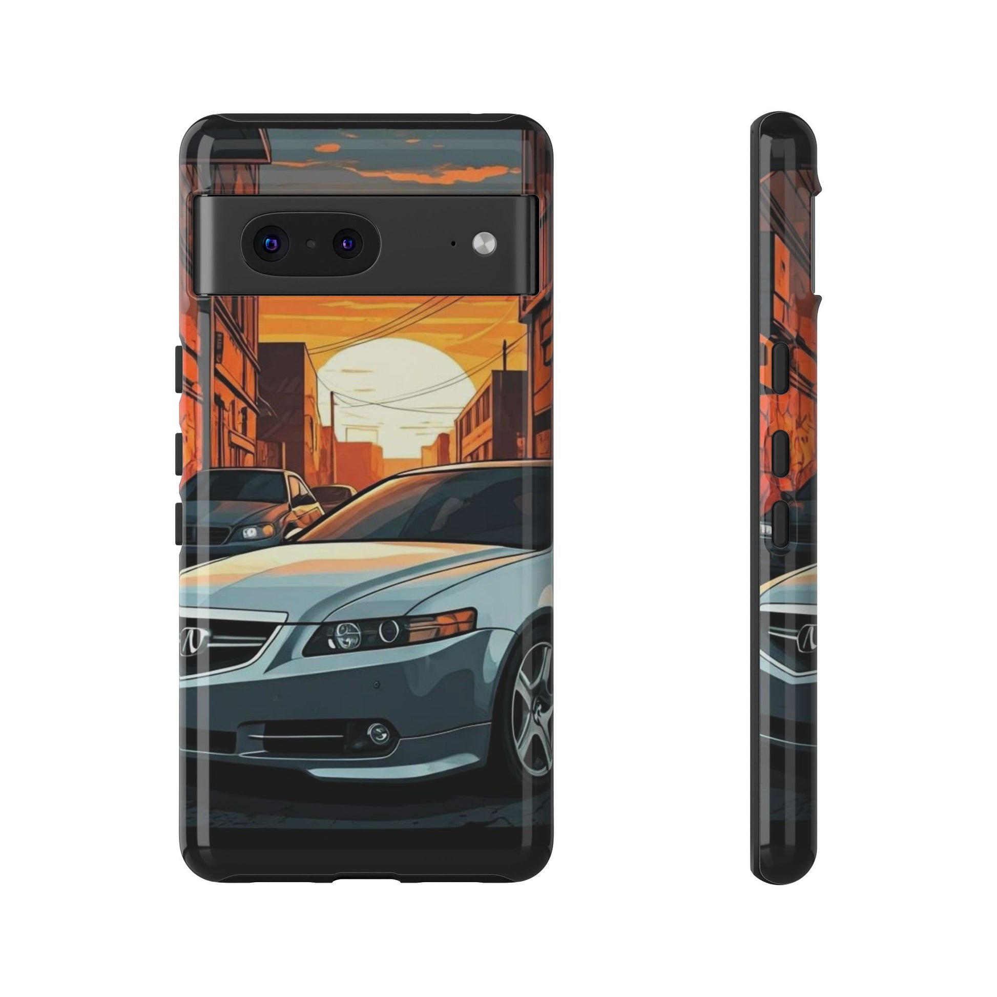 Acura TL Street Life-Dual Layer Ultra Tough Phone Case Printify by The Night Shift Automotive Apparel