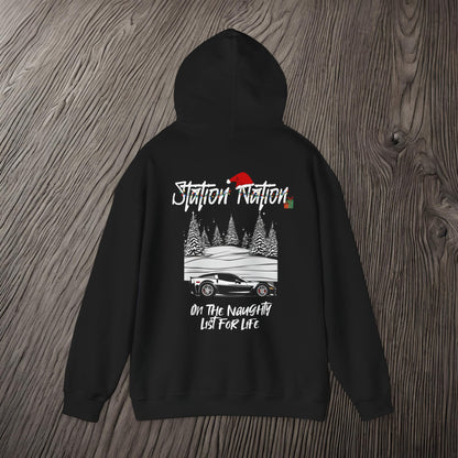 🎁 Christmas Limited Edition Station Nation-Ultra Soft, Premium Hoodie Printify by The Night Shift Automotive Apparel