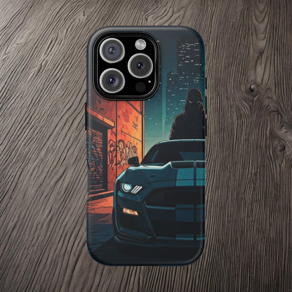 Ford Mustang Shelby GT350 Street Life-Dual Layer Ultra Tough Phone Case Printify by The Night Shift Automotive Apparel