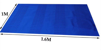 1Pcs JDM Style High Quality Hyper Bride Recaro Seats Fabric Racing Car Seat Cover Headliner Door Panel Cloth 100CM X160Cm Bride Blue The Night Shift Performance Street Gear by The Night Shift Automotive Apparel