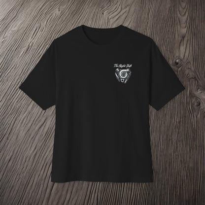 The Night Shift Essentials-Ultra Soft, Premium Unisex Oversized Boxy Tee Printify by The Night Shift Automotive Apparel