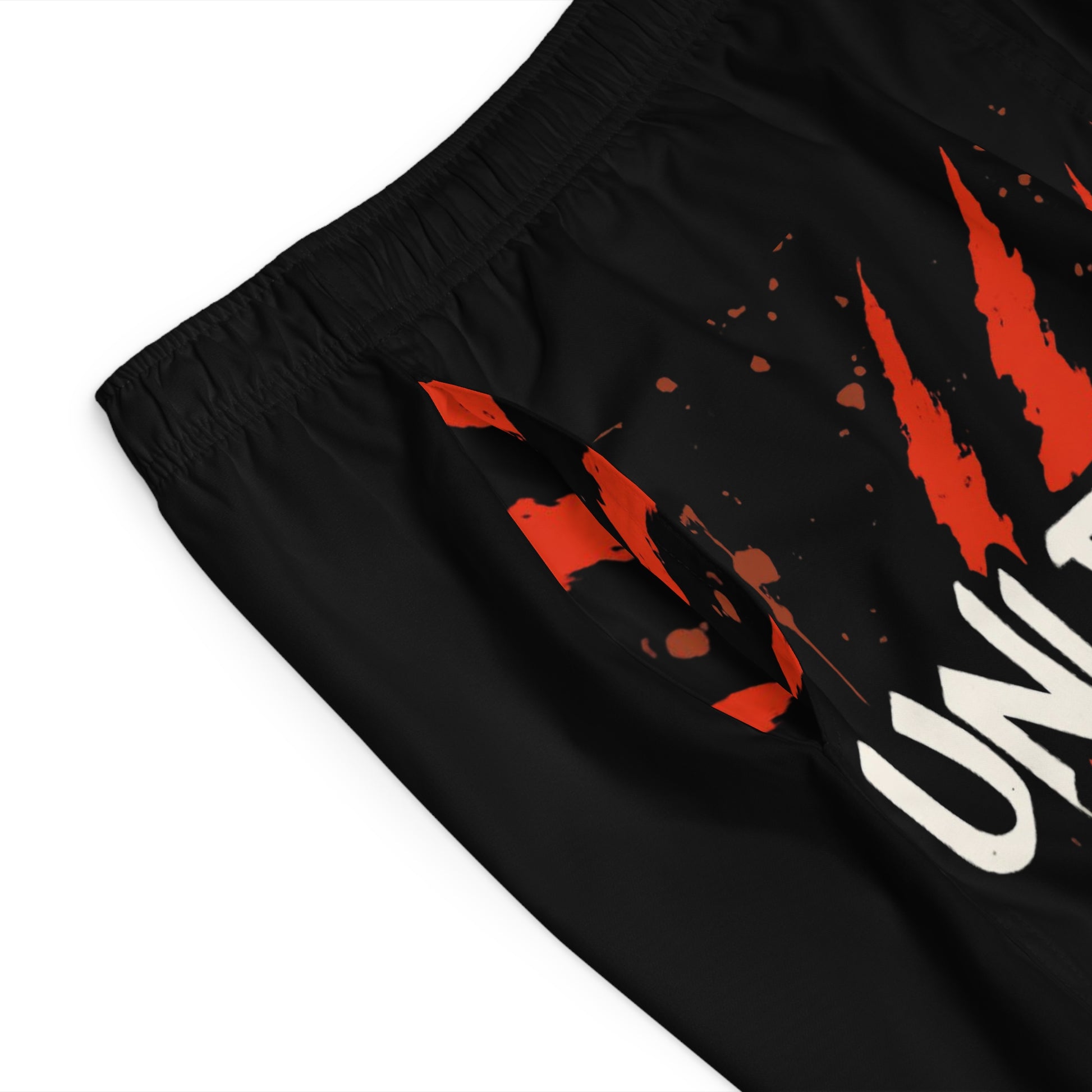 Unleash The Beast - Men's Relaxed Fit Board Shorts Printify by The Night Shift Automotive Apparel