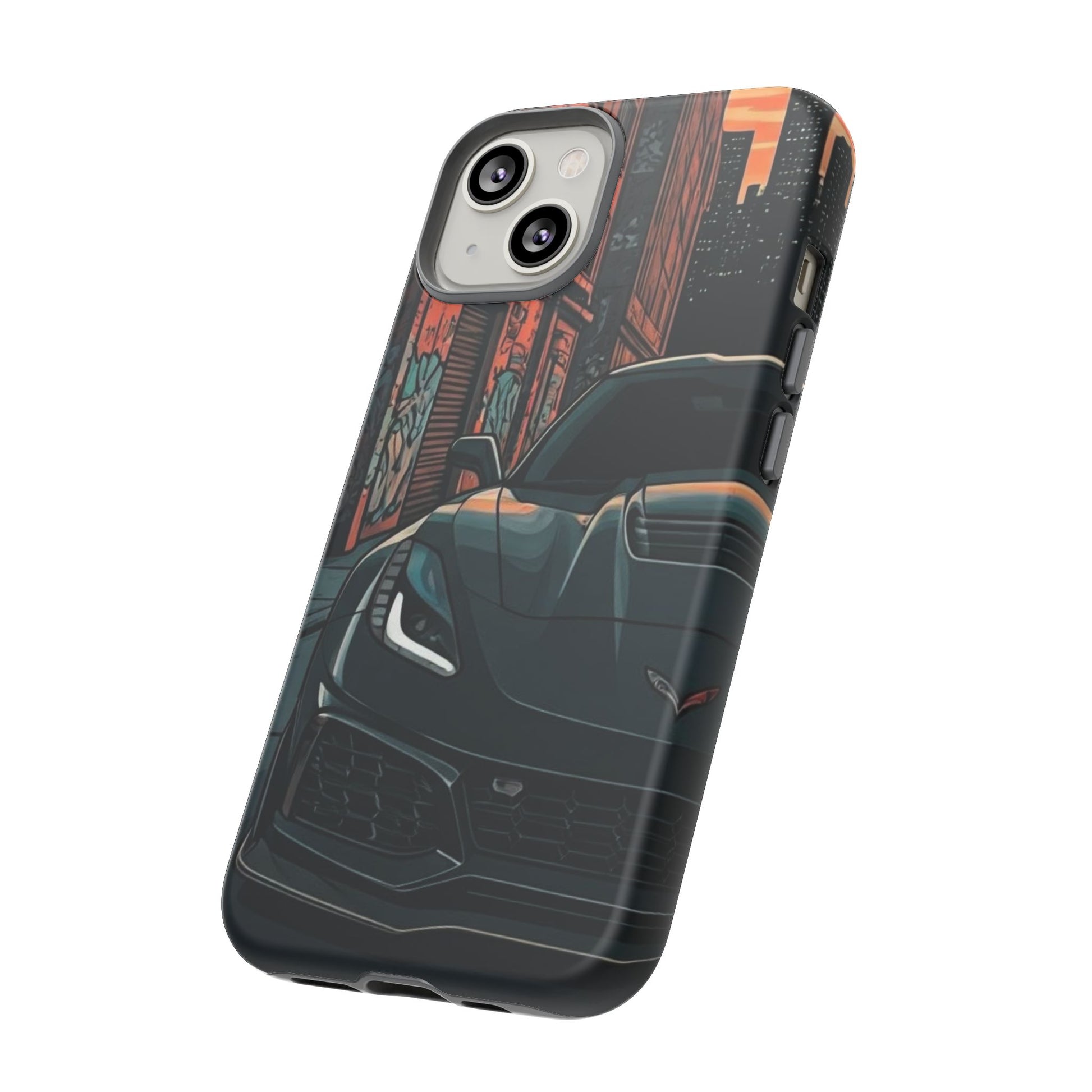 Chevy Corvette C7 Street Life-Dual Layer Ultra Tough Phone Case Printify by The Night Shift Automotive Apparel