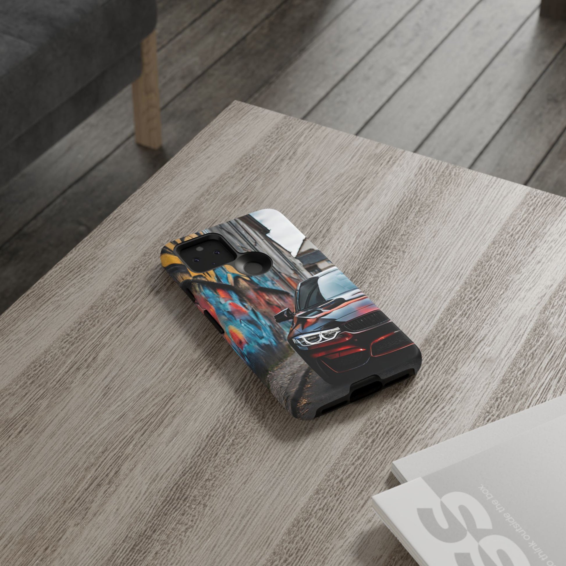 BMW M3/M4-Dual Layer Ultra Tough Phone Case Google Pixel 5 5G Matte Printify by The Night Shift Automotive Apparel