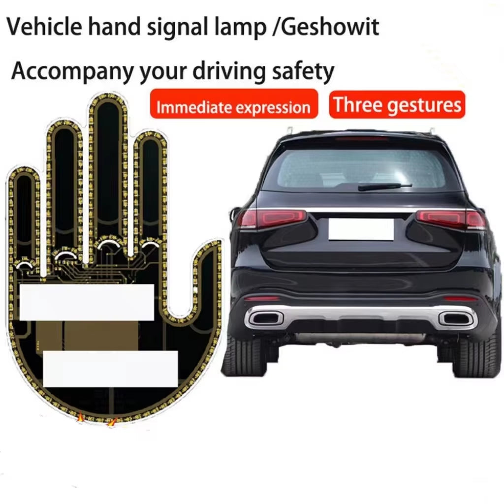 LED Hand Gesture Light with Remote for Car