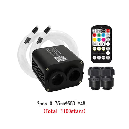 20W RGB Dual Output Starlight Headliner Kit With Music Control Smart App