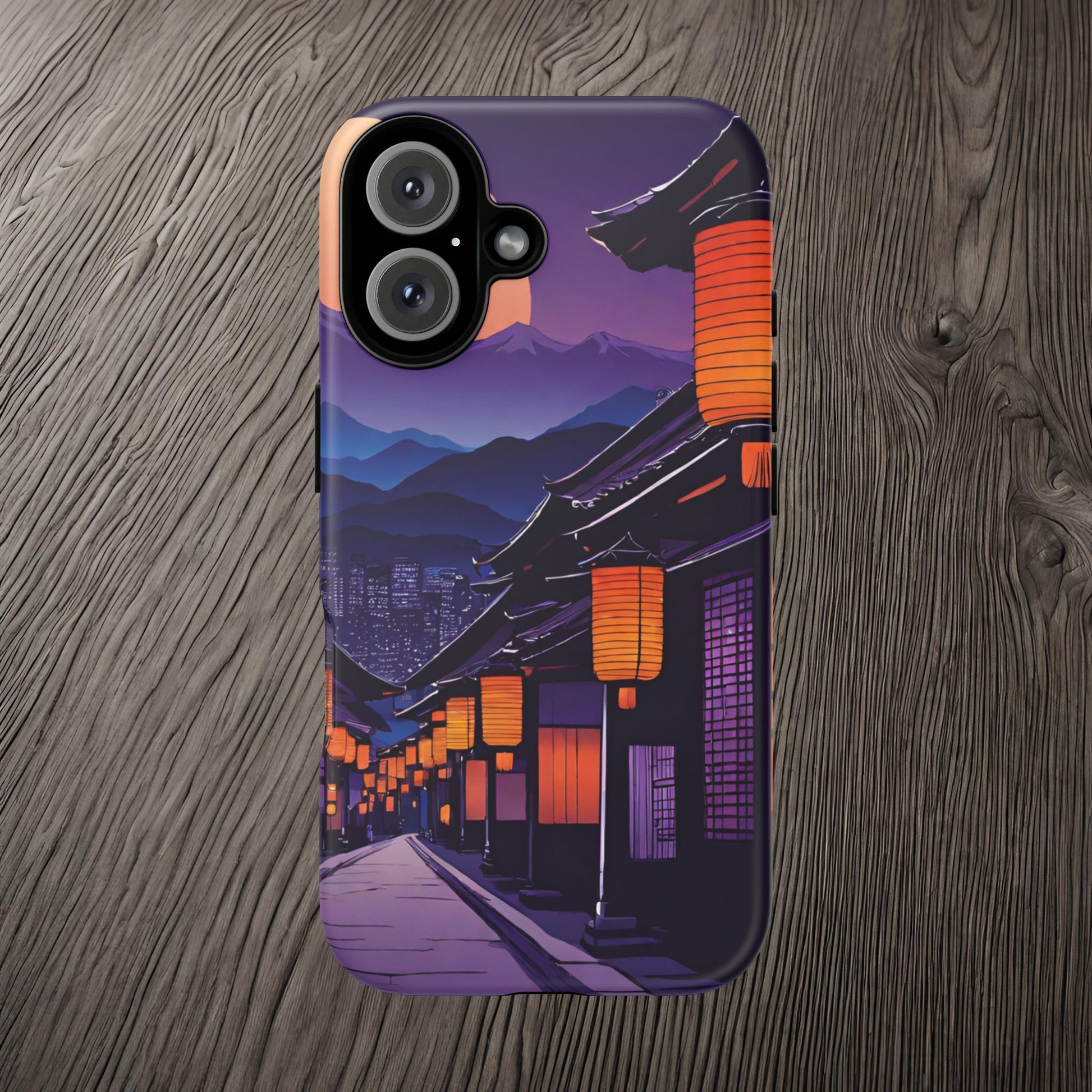 Traditional Japanese Village Countryside-Dual Layer Ultra Tough Phone Case Printify by The Night Shift Automotive Apparel