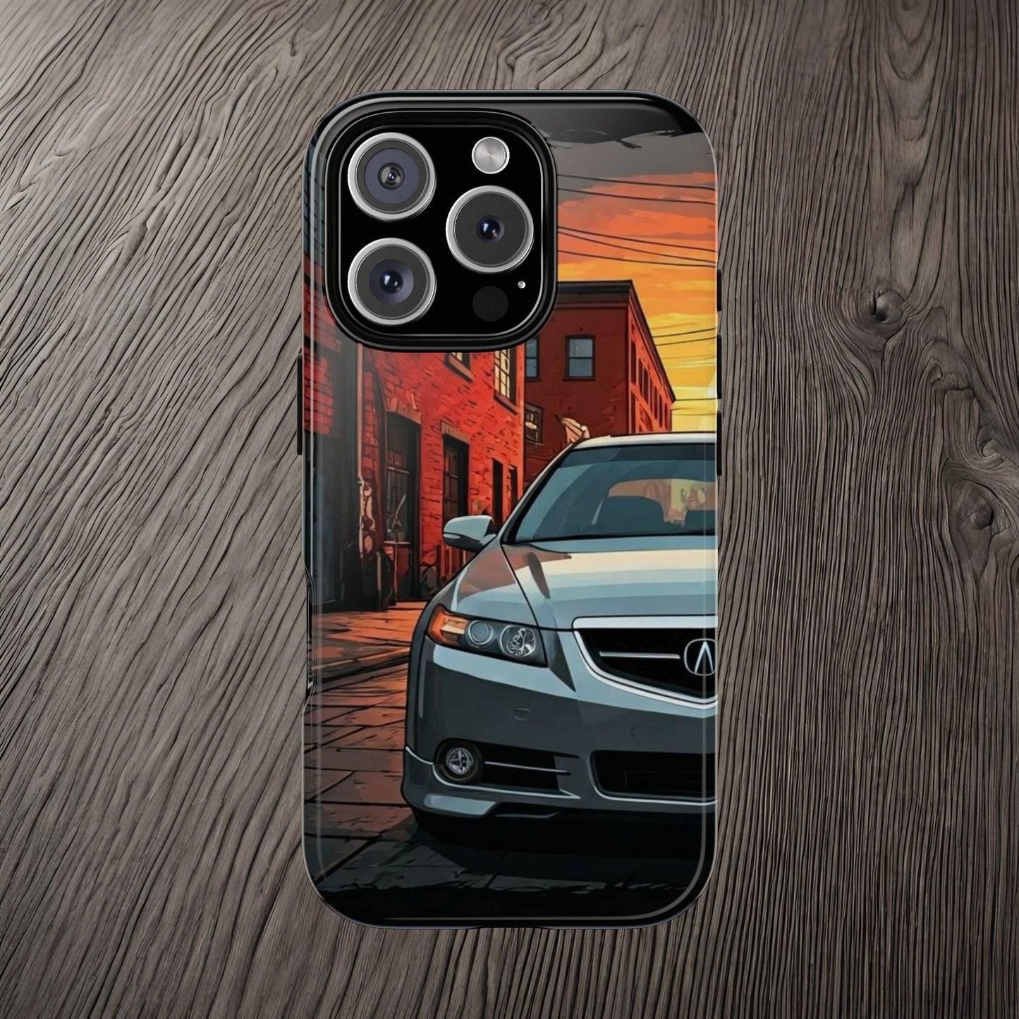 Acura TL Street Life-Dual Layer Ultra Tough Phone Case Printify by The Night Shift Automotive Apparel