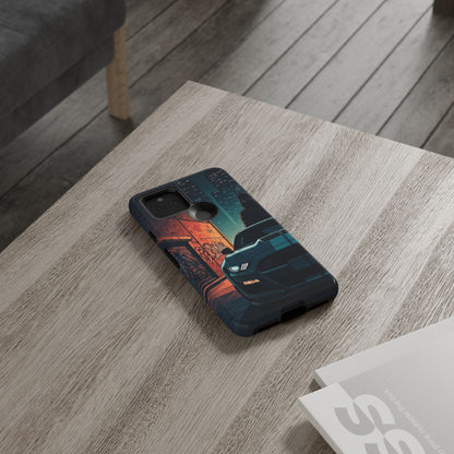 Ford Mustang Shelby GT350 Street Life-Dual Layer Ultra Tough Phone Case Google Pixel 5 5G Glossy Printify by The Night Shift Automotive Apparel