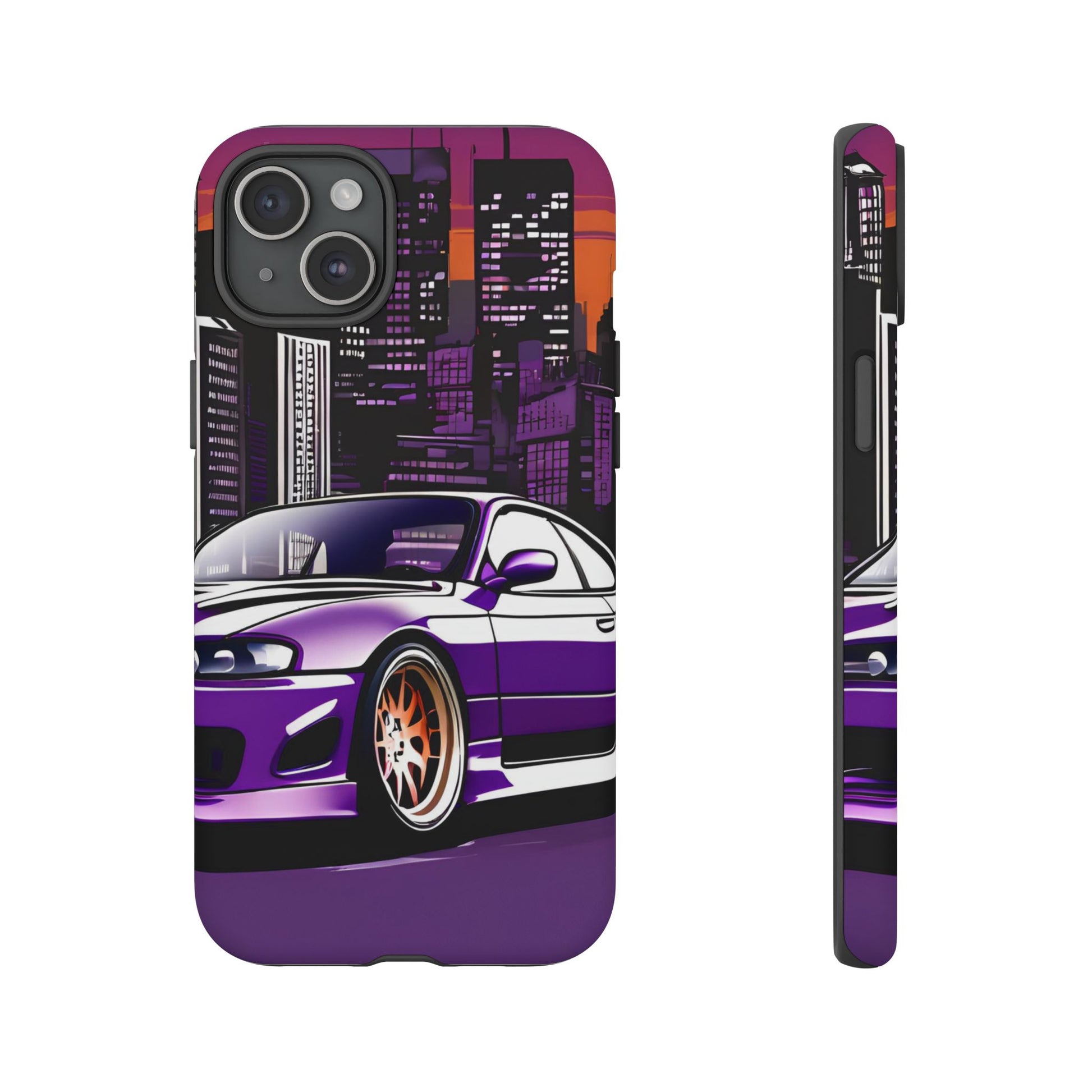Nissan 240sx S15-Dual Layer Ultra Tough Phone Case Printify by The Night Shift Automotive Apparel