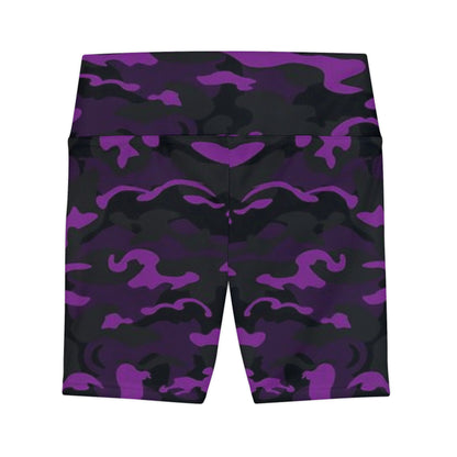 Women's Gym & Fitness Biker Shorts Printify by The Night Shift Automotive Apparel