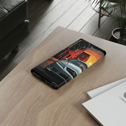 Acura TL Street Life-Dual Layer Ultra Tough Phone Case Samsung Galaxy S22 Ultra Matte Printify by The Night Shift Automotive Apparel