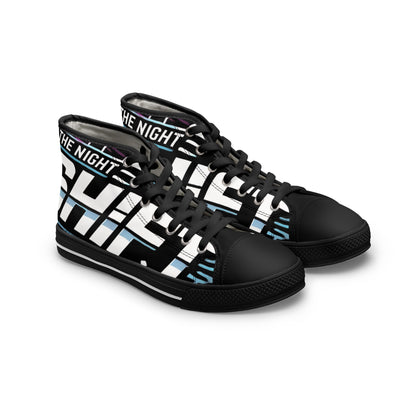The Night Shift-Women's Canvas High Tops