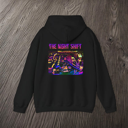 S50B32 Synthwave-Premium, Ultra Soft Unisex Hoodie Printify by The Night Shift Automotive Apparel