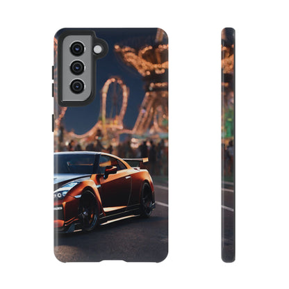 Nissan GTR R35-Dual Layer Ultra Tough Phone Case Samsung Galaxy S21 Glossy Printify by The Night Shift Automotive Apparel