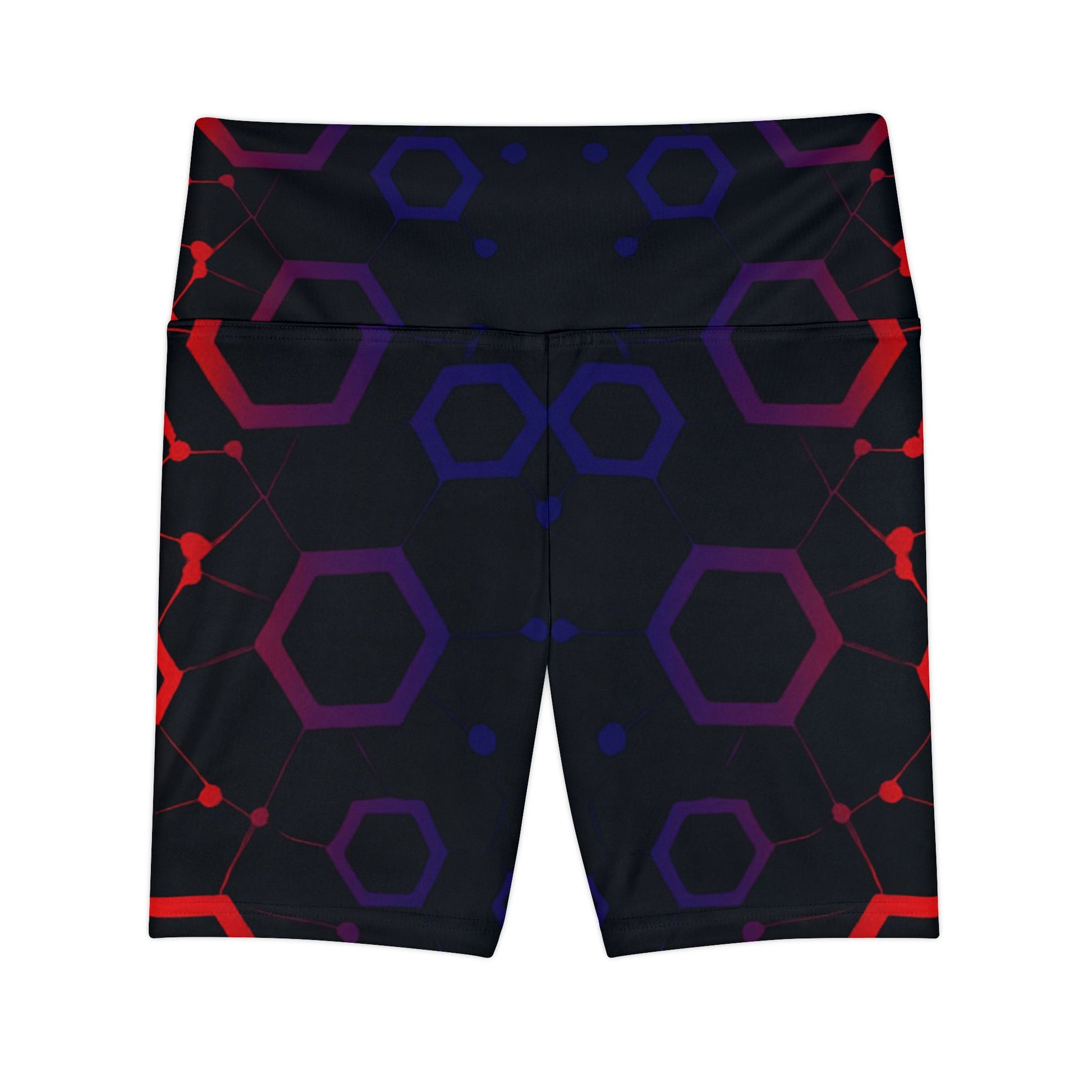 Women's Gym & Fitness Biker Shorts Printify by The Night Shift Automotive Apparel