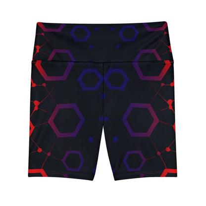 Women's Gym & Fitness Biker Shorts Printify by The Night Shift Automotive Apparel