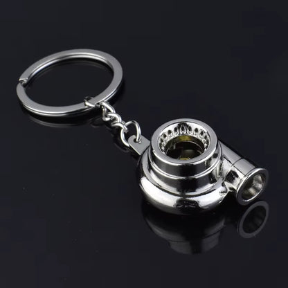 Turbocharger Metal Keychain