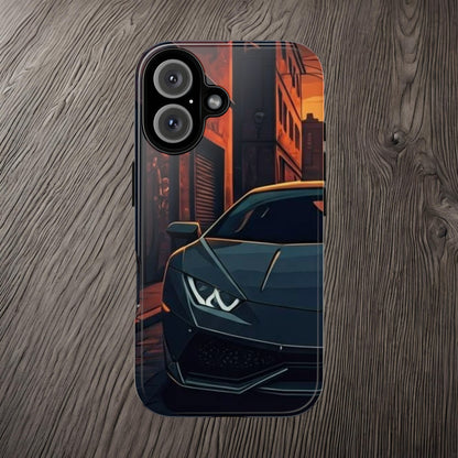 Lamborghini Huracan Street Life-Dual Layer Ultra Tough Phone Case Printify by The Night Shift Automotive Apparel