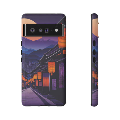 Traditional Japanese Village Countryside-Dual Layer Ultra Tough Phone Case Printify by The Night Shift Automotive Apparel