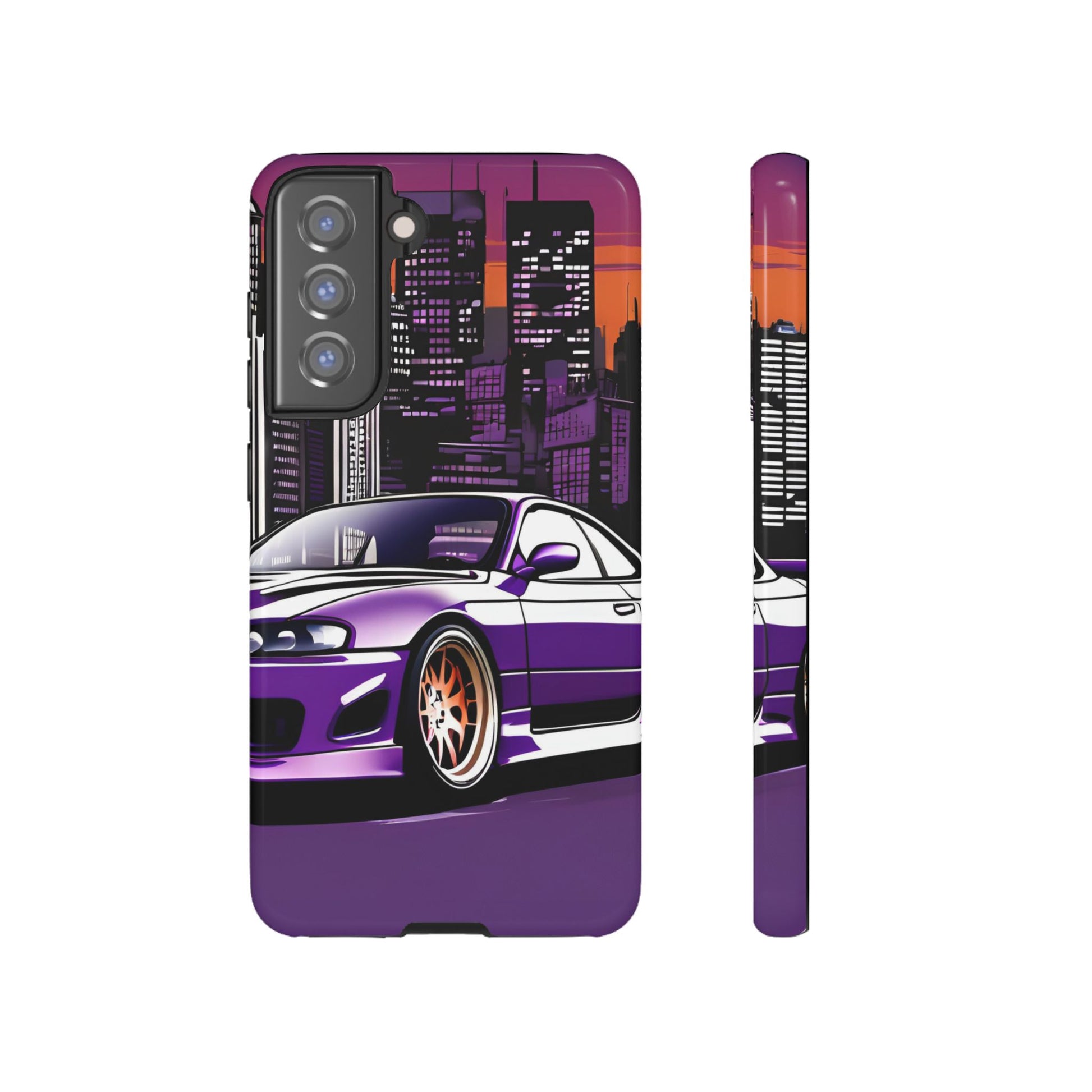 Nissan 240sx S15-Dual Layer Ultra Tough Phone Case Printify by The Night Shift Automotive Apparel
