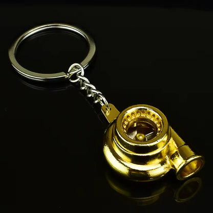 Turbocharger Metal Keychain