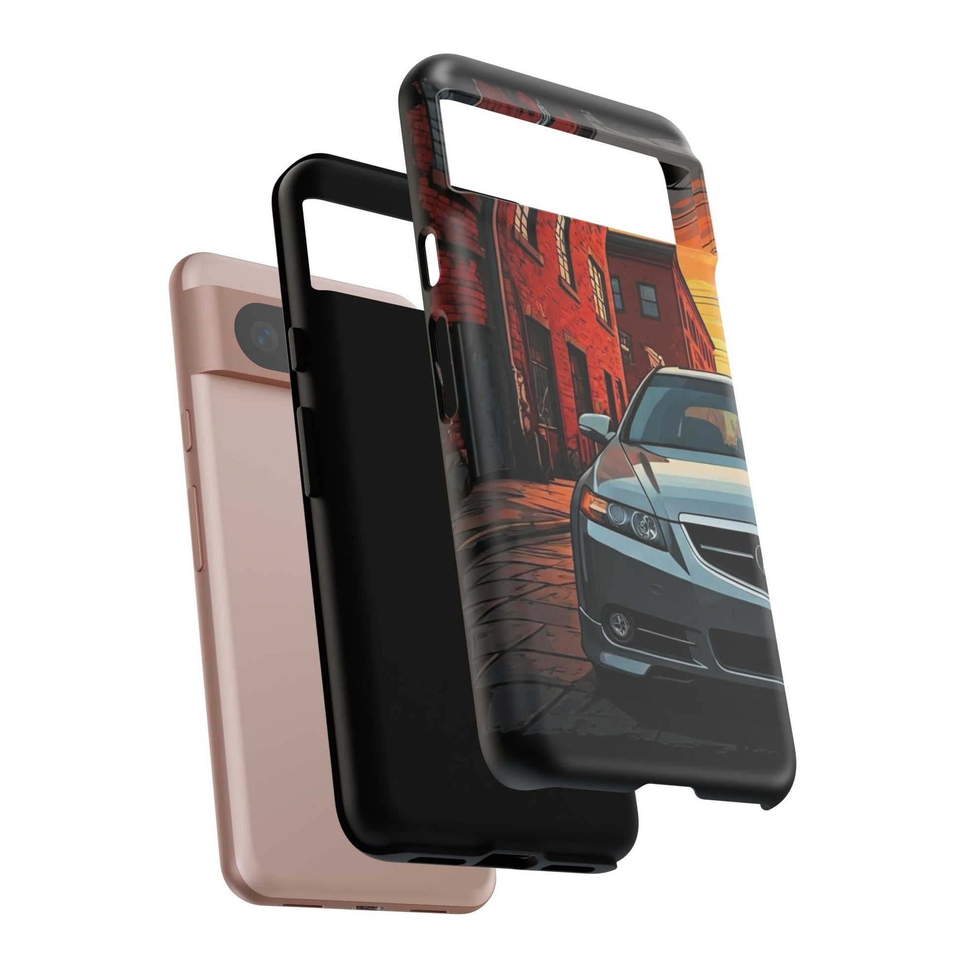 Acura TL Street Life-Dual Layer Ultra Tough Phone Case Printify by The Night Shift Automotive Apparel