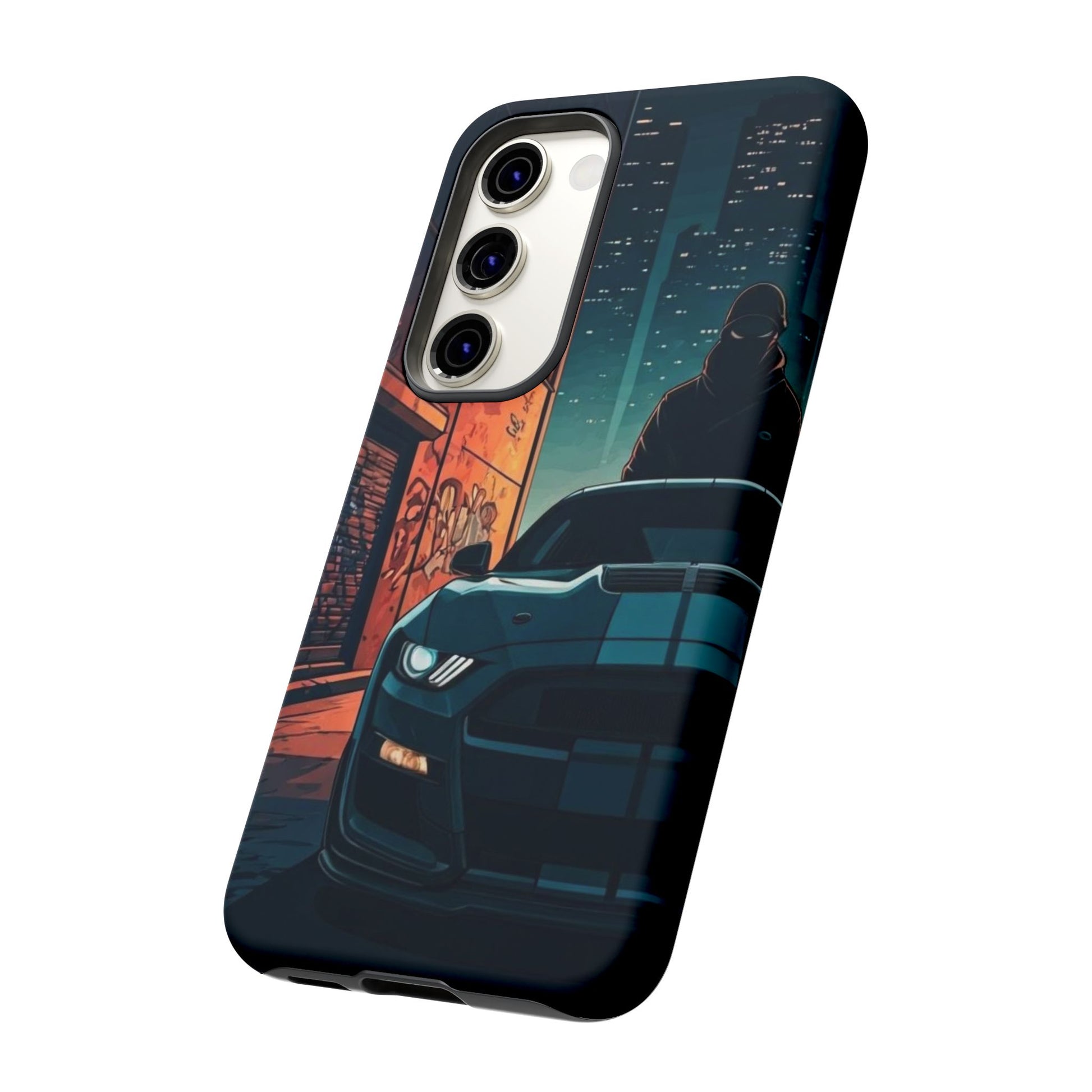 Ford Mustang Shelby GT350 Street Life-Dual Layer Ultra Tough Phone Case Printify by The Night Shift Automotive Apparel