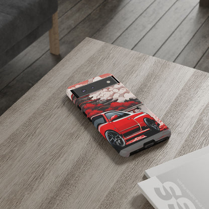 Nissan Skyline R34-Dual Layer Ultra Tough Phone Case Google Pixel 6 Glossy Printify by The Night Shift Automotive Apparel
